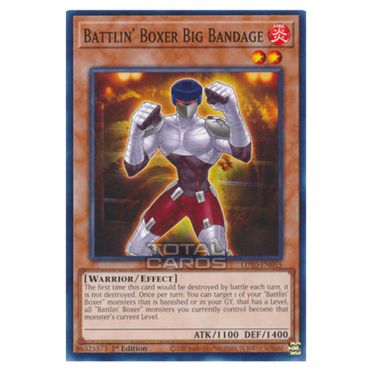 Yu-Gi-Oh! - Legendary Duelists: Soulburning Volcano - Battlin' Boxer Big Bandage (Common) LD10-EN055