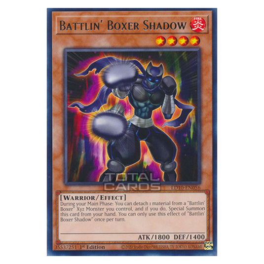 Yu-Gi-Oh! - Legendary Duelists: Soulburning Volcano - Battlin' Boxer Shadow (Rare) LD10-EN056