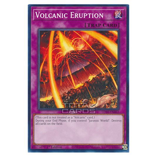 Yu-Gi-Oh! - Legendary Duelists: Soulburning Volcano - Volcanic Eruption (Common) LD10-EN061