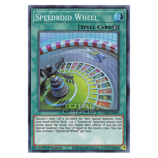 Yu-Gi-Oh! - Legendary Duelists: Synchro Storm - Speedroid Wheel (Super Rare) LED8-EN007