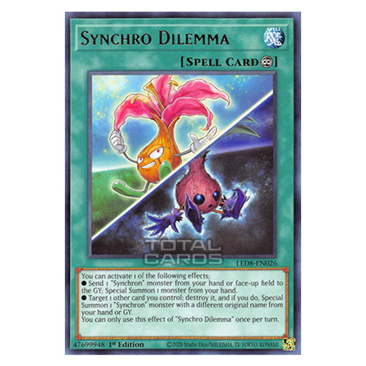 Yu-Gi-Oh! - Legendary Duelists: Synchro Storm - Synchro Dilemma (Rare) Yu-Gi-Oh! - Legendary Duelists: Synchro Storm - Synchro Dilemma (Rare)
