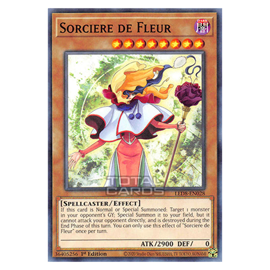 Yu-Gi-Oh! - Legendary Duelists: Synchro Storm - Sorciere de Fleur (Common) LED8-EN028