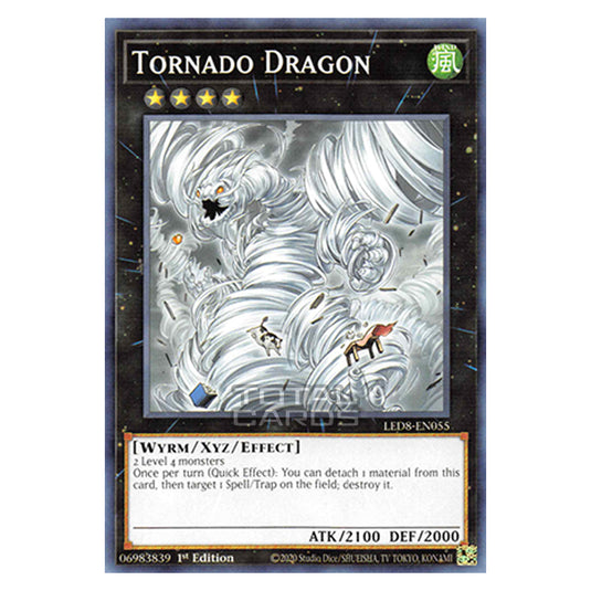 Yu-Gi-Oh! - Legendary Duelists: Synchro Storm - Tornado Dragon (Common) LED8-EN055