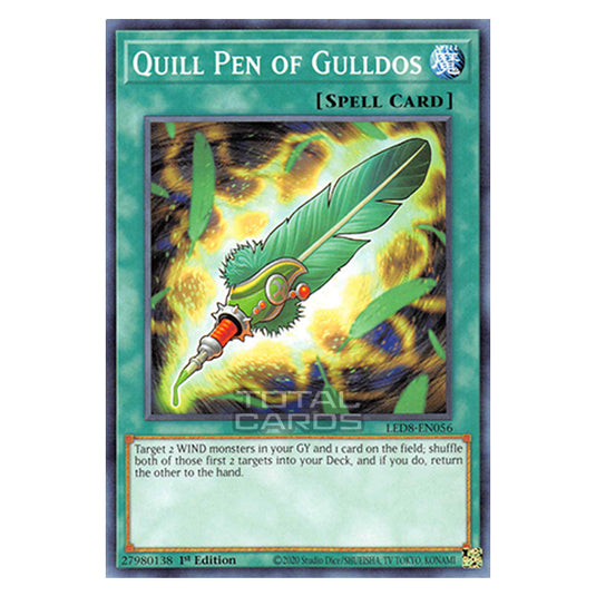 Yu-Gi-Oh! - Legendary Duelists: Synchro Storm - Quill Pen of Gulldos (Common) LED8-EN056