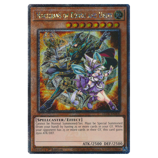 Yu-Gi-Oh! - Legacy of Destruction - Magicians of Bonds and Unity (Quarter Century Secret Rare) LEDE-EN000