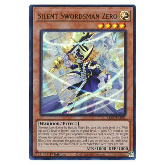 Yu-Gi-Oh! - Legacy of Destruction - Silent Swordsman Zero (Ultra Rare) LEDE-EN002