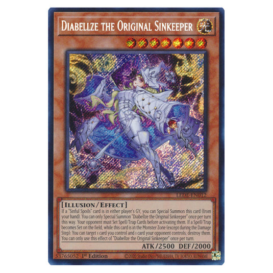 Yu-Gi-Oh! - Legacy of Destruction - Diabellze the Original Sinkeeper (Quarter Century Secret Rare) LEDE-EN012a