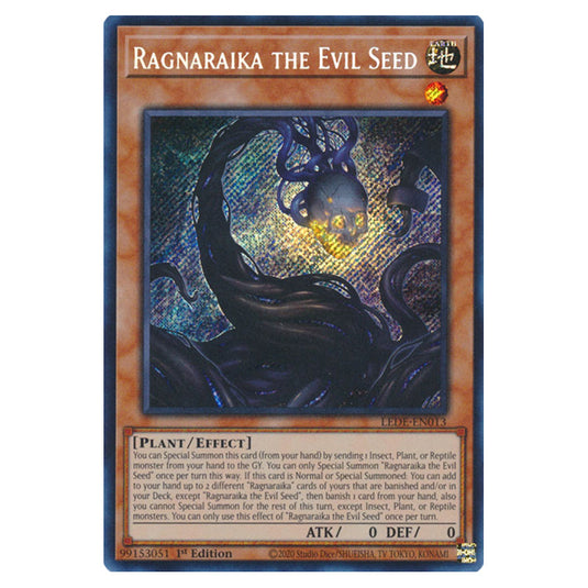 Yu-Gi-Oh! - Legacy of Destruction - Ragnaraika the Evil Seed (Secret Rare) LEDE-EN013