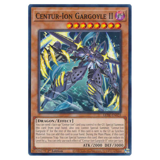 Yu-Gi-Oh! - Legacy of Destruction - Centur-Ion Gargoyle II (Common) LEDE-EN021