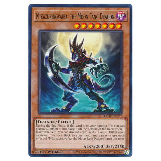 Yu-Gi-Oh! - Legacy of Destruction - Mikazukinoyaiba, the Moon Fang Dra Yu-Gi-Oh! - Legacy of Destruction - Mikazukinoyaiba, the Moon Fang Dra