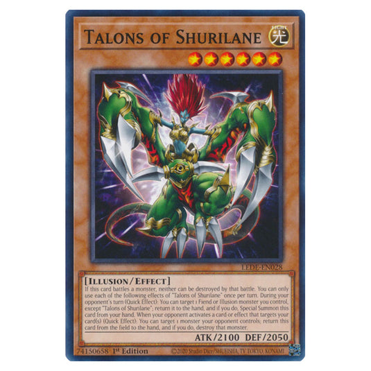 Yu-Gi-Oh! - Legacy of Destruction - Talons of Shurilane (Common) LEDE-EN028