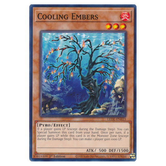 Yu-Gi-Oh! - Legacy of Destruction - Cooling Embers (Common) LEDE-EN033