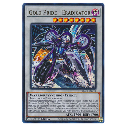 Yu-Gi-Oh! - Legacy of Destruction - Gold Pride - Eradicator (Ultra Rare) LEDE-EN041
