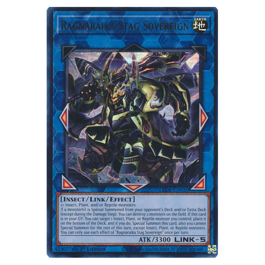 Yu-Gi-Oh! - Legacy of Destruction - Ragnaraika Stag Sovereign (Quarter Century Secret Rare) LEDE-EN050a