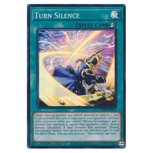 Yu-Gi-Oh! - Legacy of Destruction - Turn Silence (Super Rare) LEDE-EN052