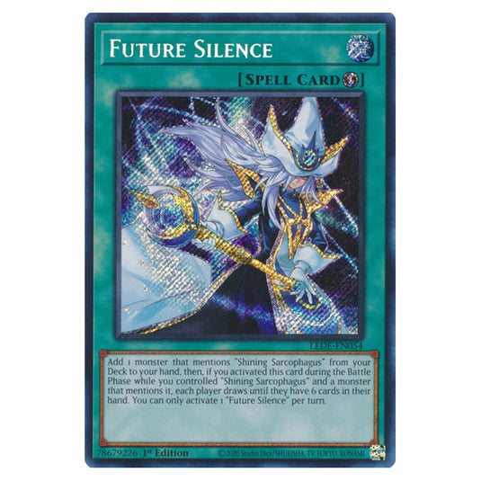 Yu-Gi-Oh! - Legacy of Destruction - Future Silence (Quarter Century Secret Rare) LEDE-EN054a