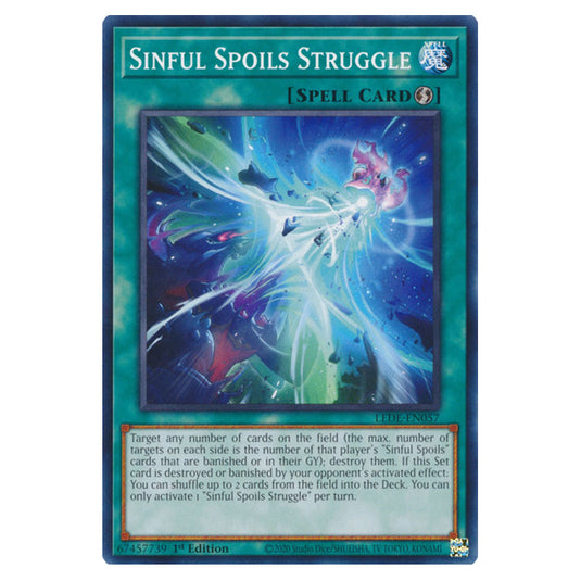 Yu-Gi-Oh! - Legacy of Destruction - Sinful Spoils Struggle (Common) LEDE-EN057