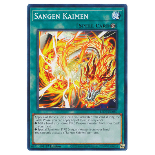 Yu-Gi-Oh! - Legacy of Destruction - Sangen Kaimen (Common) LEDE-EN060