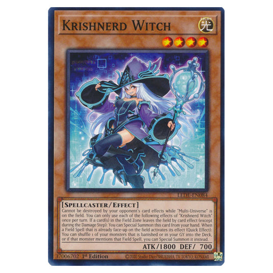 Yu-Gi-Oh! - Legacy of Destruction - Krishnerd Witch (Common) LEDE-EN084