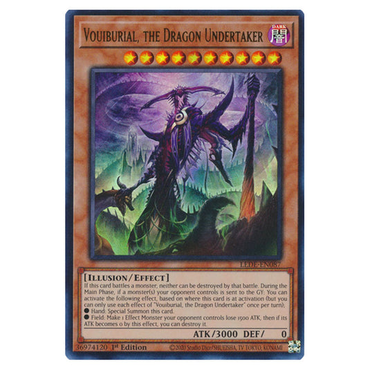 Yu-Gi-Oh! - Legacy of Destruction - Vouiburial, the Dragon Undertaker (Ultra Rare) LEDE-EN087