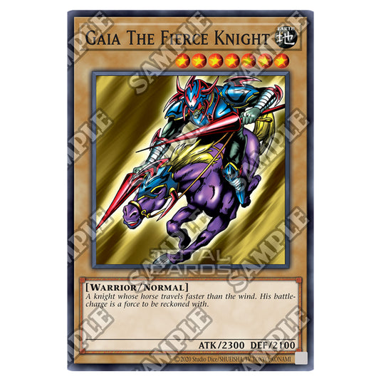 Yu-Gi-Oh! - Legend of Blue-Eyes White Dragon - 25th Anniversary Reprint - Gaia the Fierce Knight (Ultra Rare) LOB-25-EN006