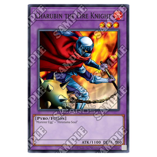 Yu-Gi-Oh! - Legend of Blue-Eyes White Dragon - 25th Anniversary Reprint - Charubin the Fire Knight (Rare) LOB-25-EN015