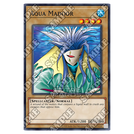 Yu-Gi-Oh! - Legend of Blue-Eyes White Dragon - 25th Anniversary Reprint - Aqua Madoor (Rare) LOB-25-EN027