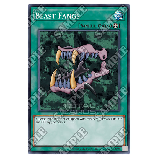 Yu-Gi-Oh! - Legend of Blue-Eyes White Dragon - 25th Anniversary Reprint - Beast Fangs (Short Print) LOB-25-EN041