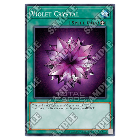 Yu-Gi-Oh! - Legend of Blue-Eyes White Dragon - 25th Anniversary Reprint - Violet Crystal (Short Print) LOB-25-EN042