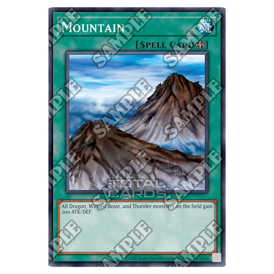 Yu-Gi-Oh! - Legend of Blue-Eyes White Dragon - 25th Anniversary Reprint - Mountain (Common) LOB-25-EN048