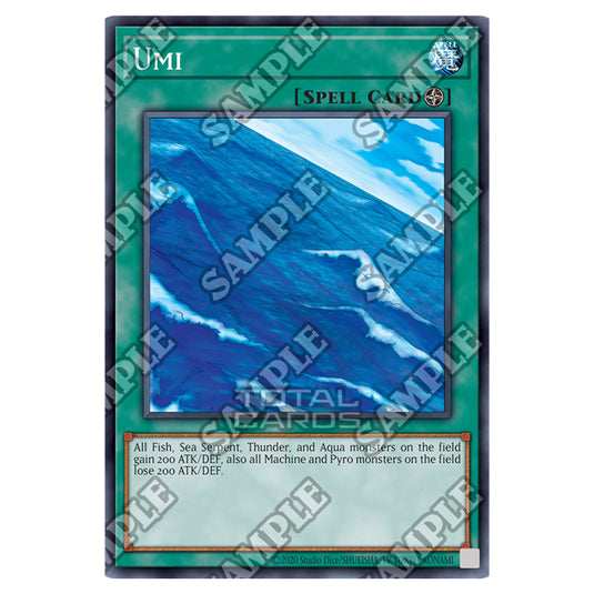 Yu-Gi-Oh! - Legend of Blue-Eyes White Dragon - 25th Anniversary Reprint - Umi (Common) LOB-25-EN050