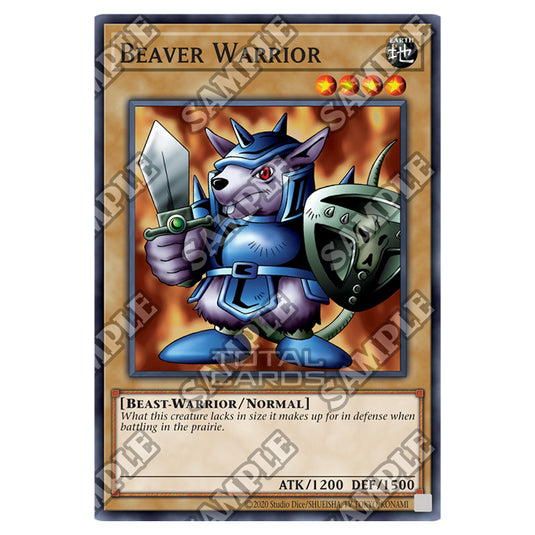 Yu-Gi-Oh! - Legend of Blue-Eyes White Dragon - 25th Anniversary Reprint - Beaver Warrior (Common) LOB-25-EN064