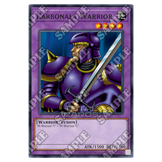 Yu-Gi-Oh! - Legend of Blue-Eyes White Dragon - 25th Anniversary Reprint - Karbonala Warrior (Rare) LOB-25-EN067