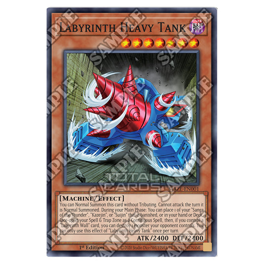 Yu-Gi-Oh! - Maze of Memories - Labyrinth Heavy Tank (Super Rare) MAZE-EN001