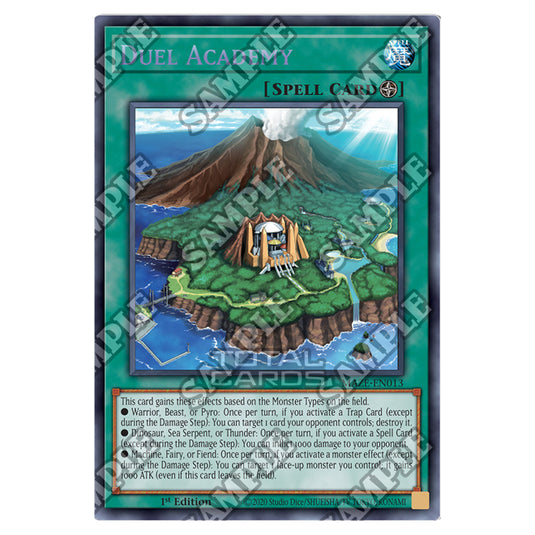 Yu-Gi-Oh! - Maze of Memories - Duel Academy (Collector's Rare) MAZE-EN013a