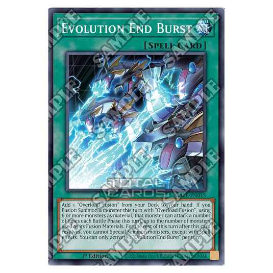 Yu-Gi-Oh! - Maze of Memories - Evolution End Burst (Super Rare) MAZE-EN015