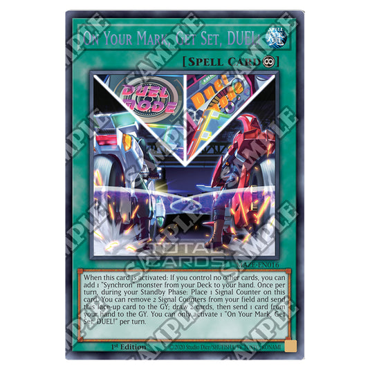 Yu-Gi-Oh! - Maze of Memories - On Your Mark, Get Set, DUEL! (Collector's Rare) MAZE-EN016a