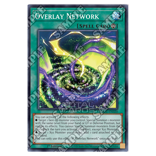 Yu-Gi-Oh! - Maze of Memories - Overlay Network (Super Rare) MAZE-EN020