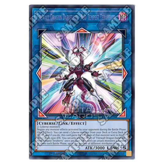 Yu-Gi-Oh! - Maze of Memories - Firewall Dragon Darkfluid - Neo Tempest Terahertz (Collector's Rare) MAZE-EN028a