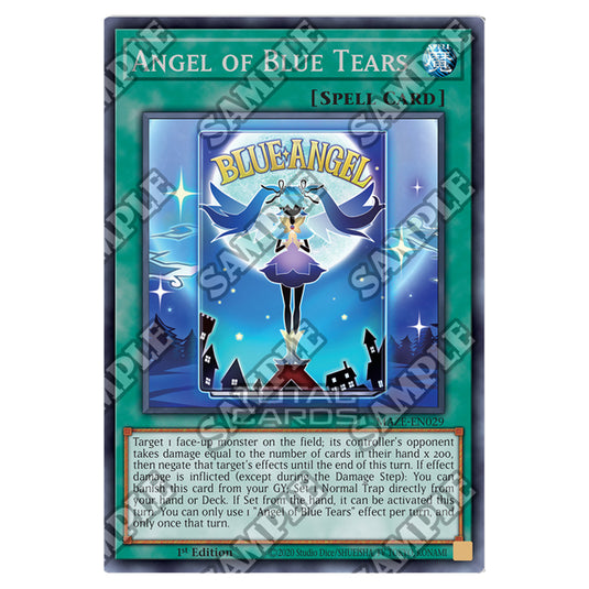 Yu-Gi-Oh! - Maze of Memories - Angel of Blue Tears (Rare) MAZE-EN029