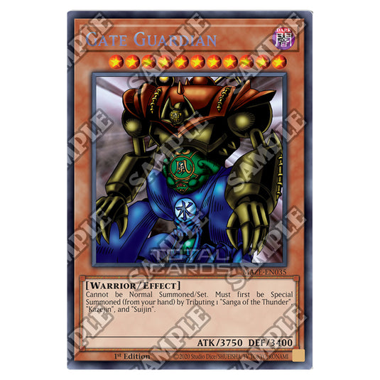 Yu-Gi-Oh! - Maze of Memories - Gate Guardian (Rare) MAZE-EN035