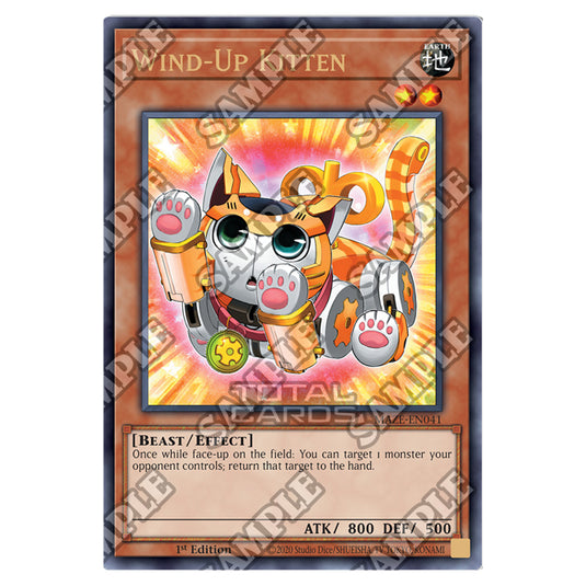 Yu-Gi-Oh! - Maze of Memories - Wind-Up Kitten (Ultra Rare) MAZE-EN041