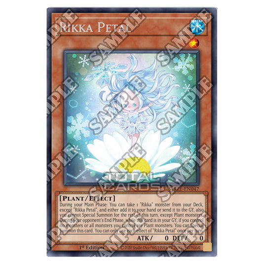 Yu-Gi-Oh! - Maze of Memories - Rikka Petal (Rare) MAZE-EN047
