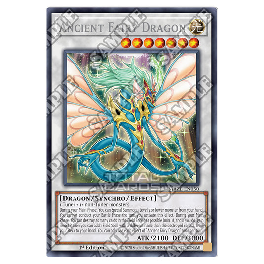 Yu-Gi-Oh! - Maze of Memories - Ancient Fairy Dragon (Rare) MAZE-EN050 Yu-Gi-Oh! - Maze of Memories - Ancient Fairy Dragon (Rare) MAZE-EN050