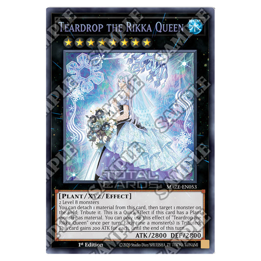 Yu-Gi-Oh! - Maze of Memories - Teardrop the Rikka Queen (Collector's R Yu-Gi-Oh! - Maze of Memories - Teardrop the Rikka Queen (Collector's R