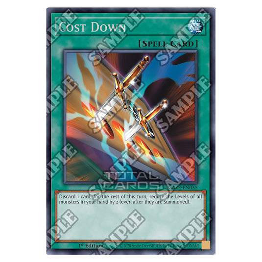 Yu-Gi-Oh! - Maze of Memories - Cost Down (Rare) MAZE-EN055 Yu-Gi-Oh! - Maze of Memories - Cost Down (Rare) MAZE-EN055