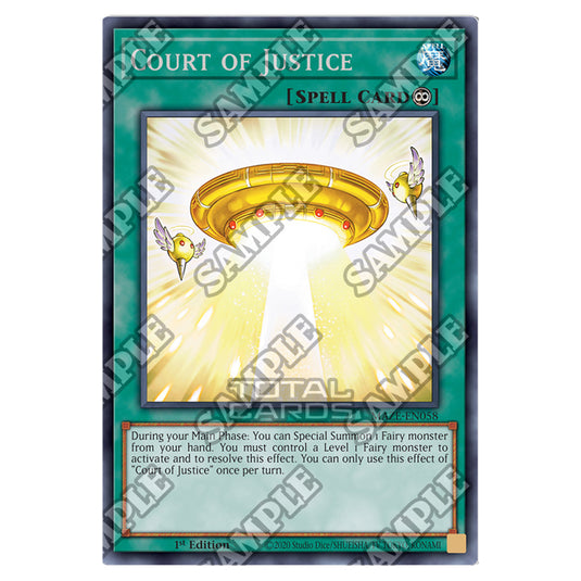 Yu-Gi-Oh! - Maze of Memories - Court of Justice (Rare) MAZE-EN058