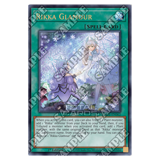 Yu-Gi-Oh! - Maze of Memories - Rikka Glamour (Ultra Rare) MAZE-EN062