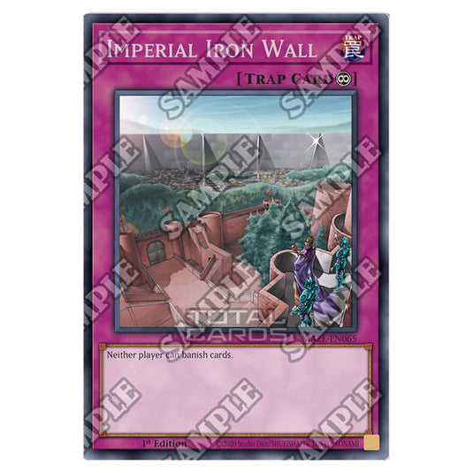 Yu-Gi-Oh! - Maze of Memories - Imperial Iron Wall (Rare) MAZE-EN065