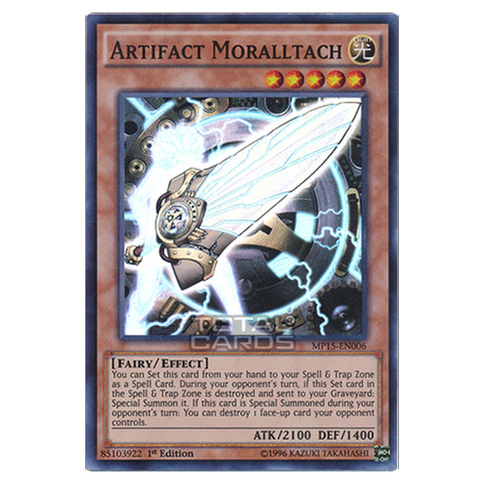 Yu-Gi-Oh! - 2015 Mega-Tin Mega Pack - Artifact Moralltach (Super Rare) MP15-EN006